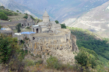 the Tatev monastery in Armenia