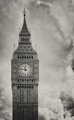 Fototapeta na wymiar Big Ben tower clocks