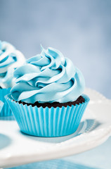 Blue Cupcakes