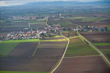 Fototapeta premium Heuchelheim Beindersheim Frankenthal Heßheim