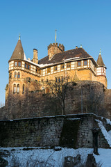 Fototapeta premium Das Schloss Berlepsch bei Witzenhausen in Nordhessen