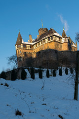 Obraz premium Das Schloss Berlepsch bei Witzenhausen in Nordhessen