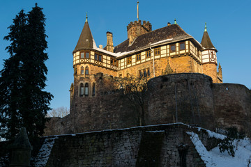 Fototapeta premium Das Schloss Berlepsch bei Witzenhausen in Nordhessen