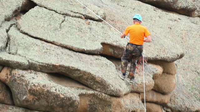 Rock climber