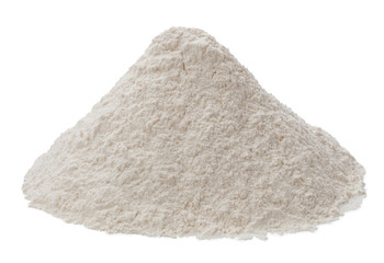 Flour isolated on a white background