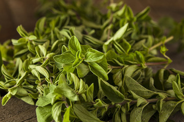 Raw Green Organic Oregano