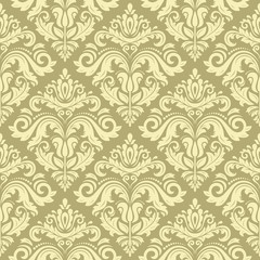 Damask Seamless Vector Pattern