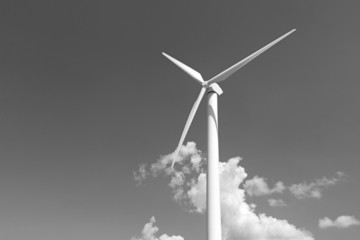 Renewable energy concept - wind generator turbines