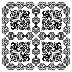 Seamless Orient Vector Background