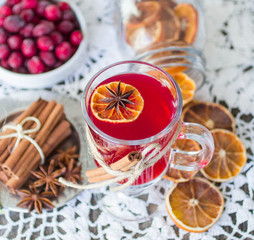 cranberry mulled wine