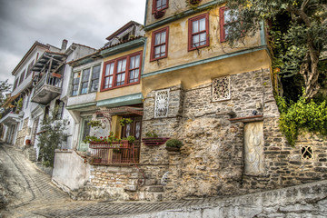 Old houses Kavalla