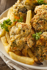Homemade Breaded Fried Oysters