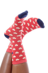 chaussettes coeur