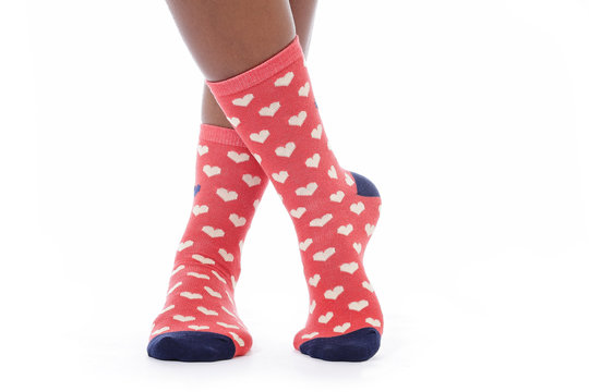 chaussettes coeur