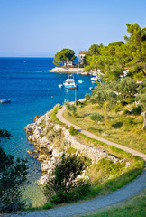 Obraz premium Island of Losinj tourist destination coast
