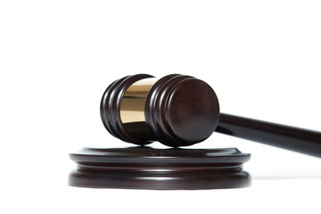 wooden judge gavel