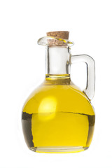 Extra virgin olive oil isolaled