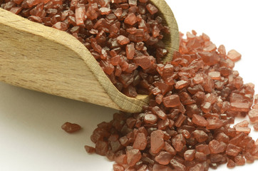 Hawaiian red salt Alae salt Sal hawaiana Sale rosso delle Hawaii