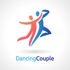Dancing Couple Vector Symbol