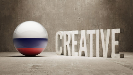 Russia. Creative  Concept