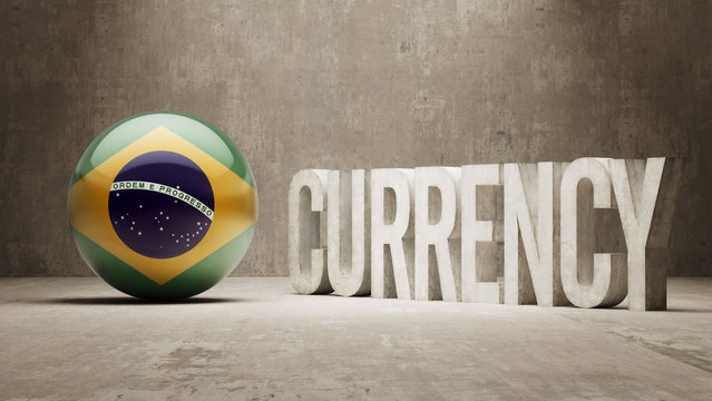 Brazil. Currency  Concept