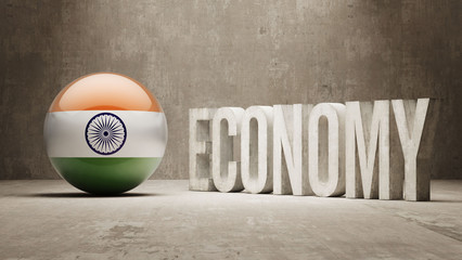 India. Economy  Concept.