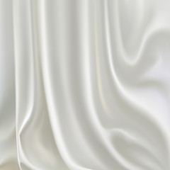 white silk