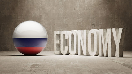 Russia. Economy  Concept.