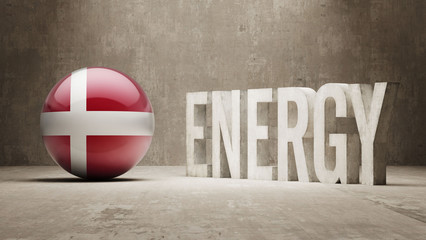 Obraz premium Denmark. Energy Concept.