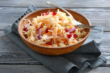 Chopped pickled cabbage