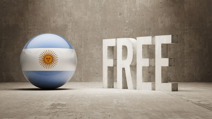 Argentina. Free  Concept.