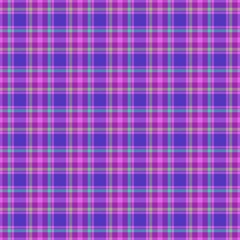 Blue, purple seamless tartan cloth pattern