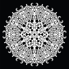 Abstract circular pattern