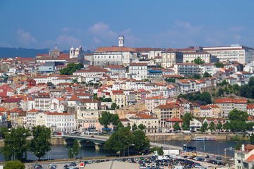 Fototapeta na wymiar view on city Coimbra, Portugal