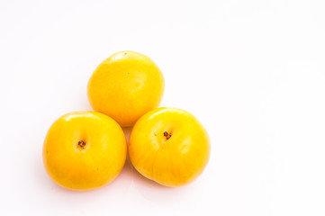 Yellow plums