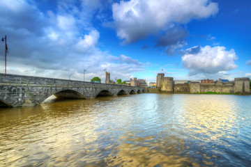 King John Castle in Limerick, Ireland