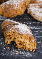 Homemade Ciabatta with dried Tomatoes