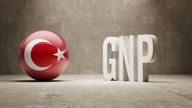 Turkey. GNP  Concept.