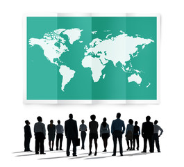 World Global Business Cartography Globalization International Co