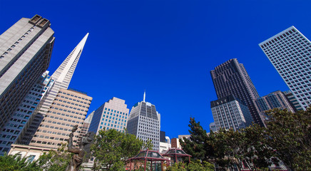 Fototapeta premium San Francisco downtown, California, USA