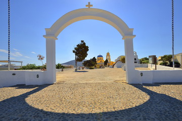 Fototapeta premium Santorini, Grecja, architektura