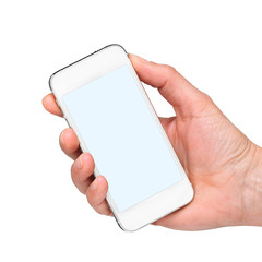 Mobiltelefon mit Hand