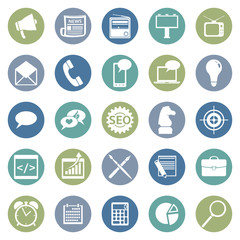 Vector Set of Advertising Icons