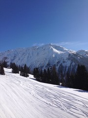 Fototapeta na wymiar Winter in Bergün