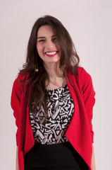 Happy young woman