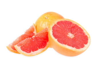 Obraz na płótnie Canvas Fresh grapefruits