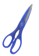 Blue itchen scissors