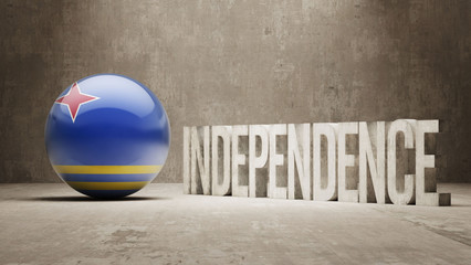 Aruba. Independence Concept.