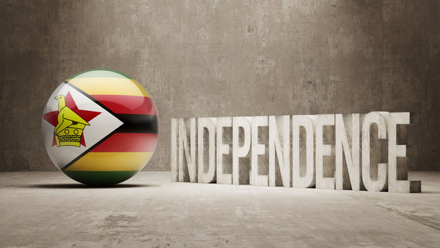 Zimbabwe. Independence Concept.
