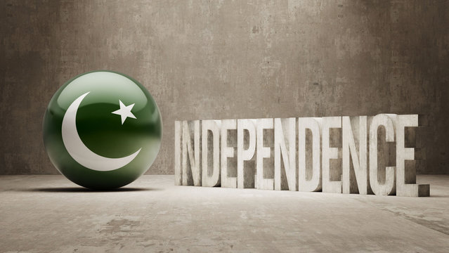 Pakistan. Independence Concept.